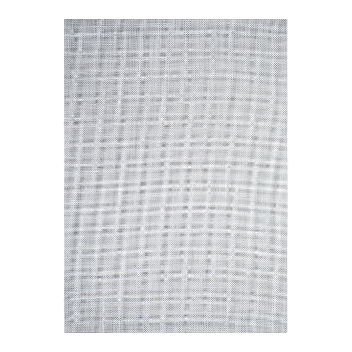Basketweave White Silver Rug Chilewich Chw 200697 042 1