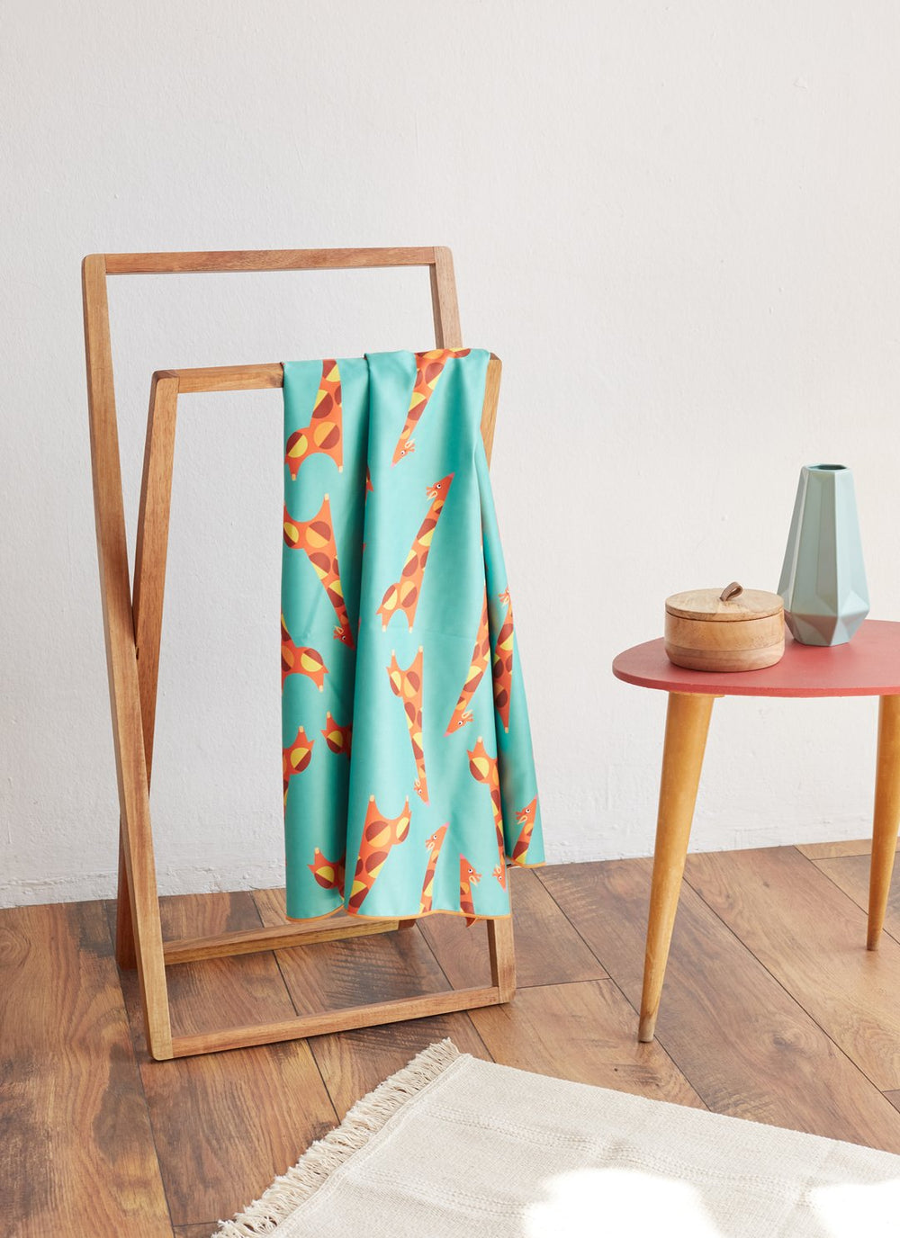 Giraffes Mircofiber Towel 4