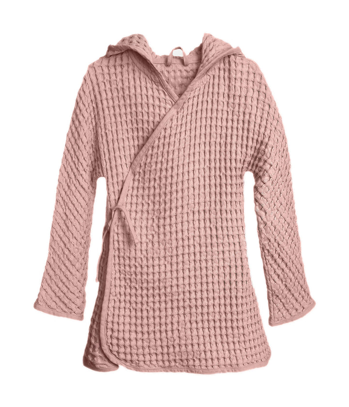 Big Waffle Junior Bathrobe In Multiple Colors Design By The Organic Company 3