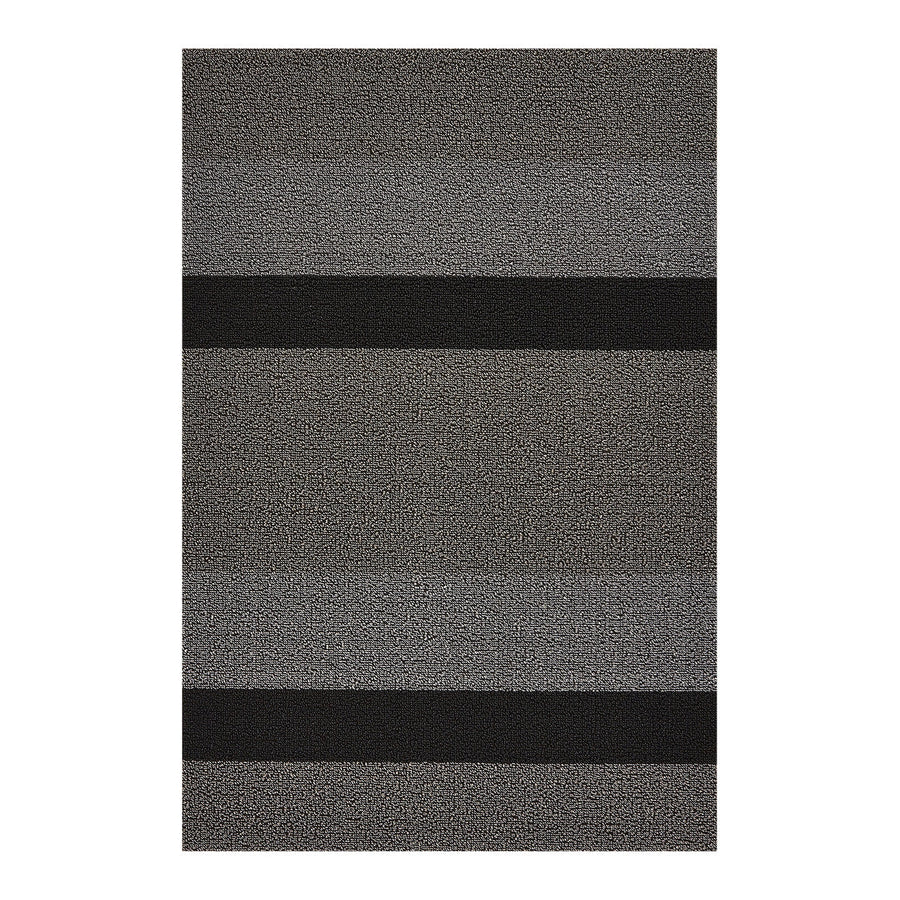 Bold Stripe Silver Black Shag Chilewich Chw 200126 004 1