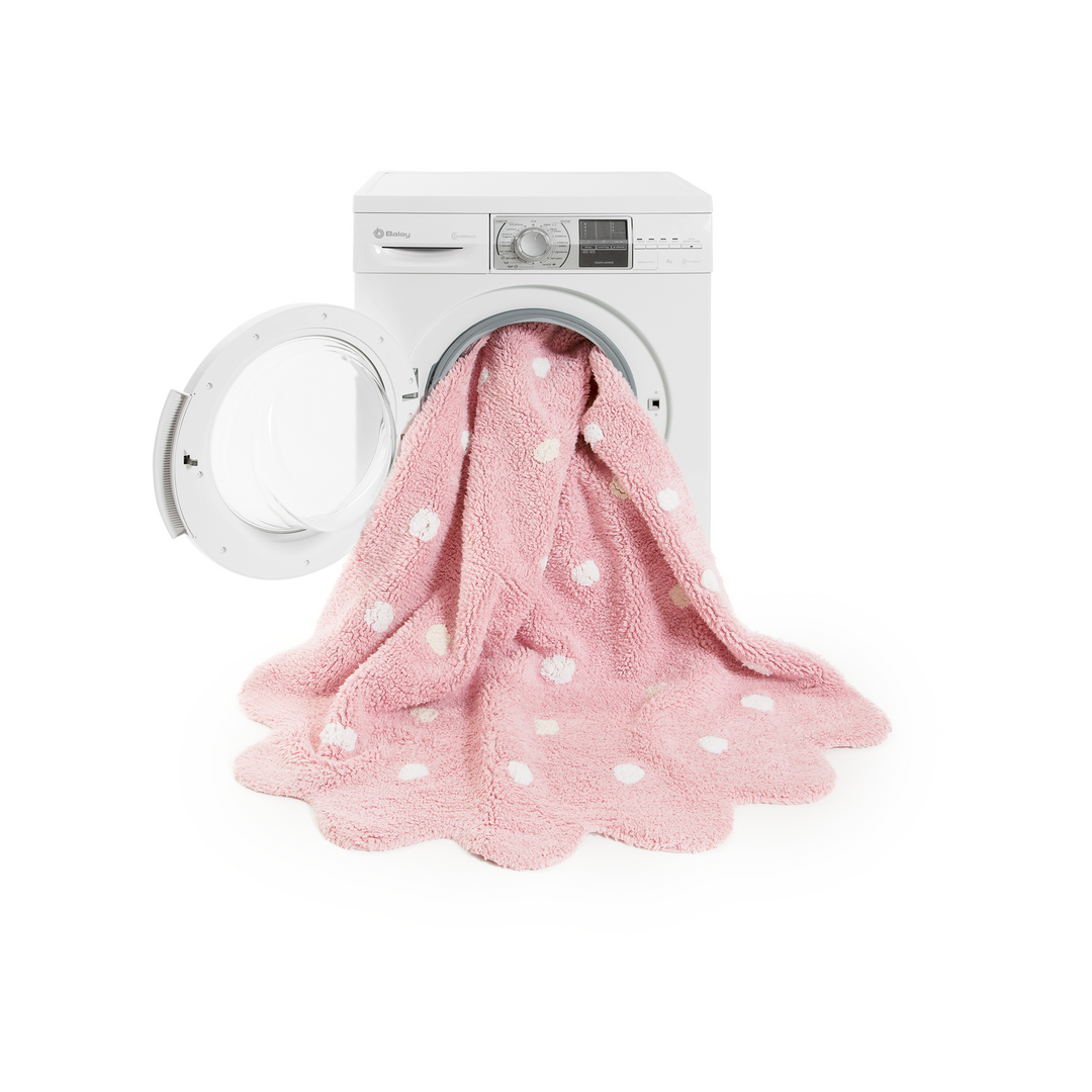 Little Biscuit Rug in Pink design by Lorena Canals