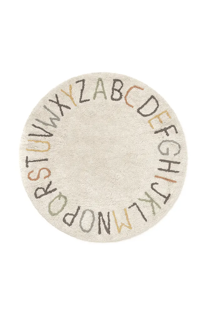 Washable Play Rug Abc Color And Letters Lorena Canals C Abc Color 2