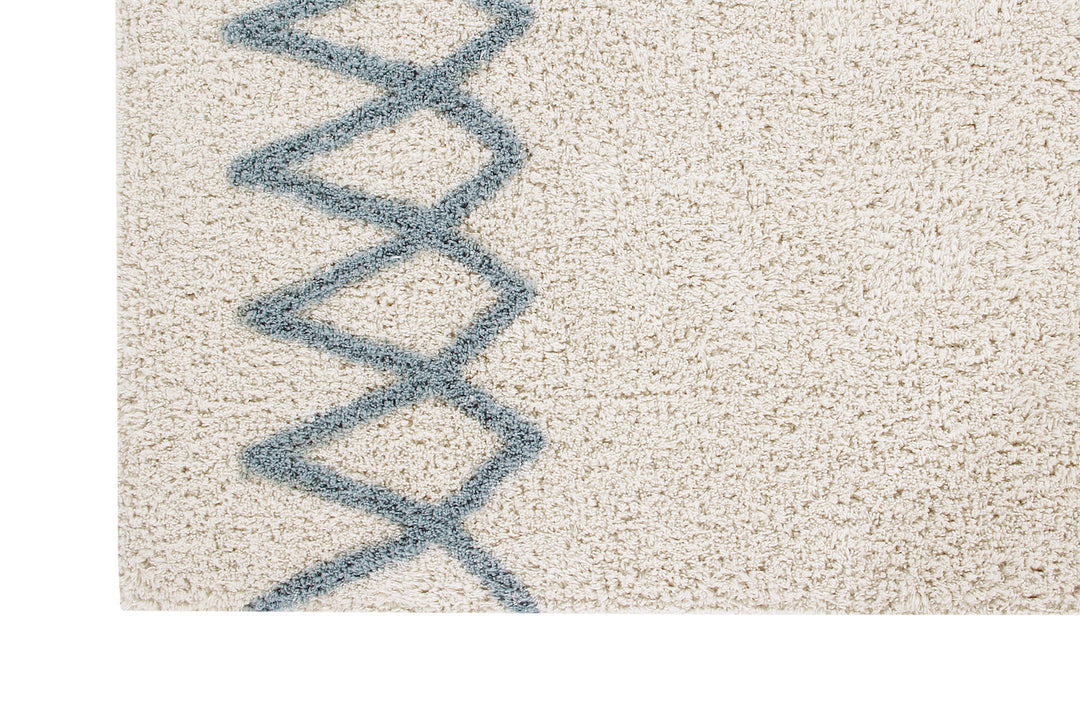 atlas natural vintage blue washable rug by lorena canals c atlas nvb l 3