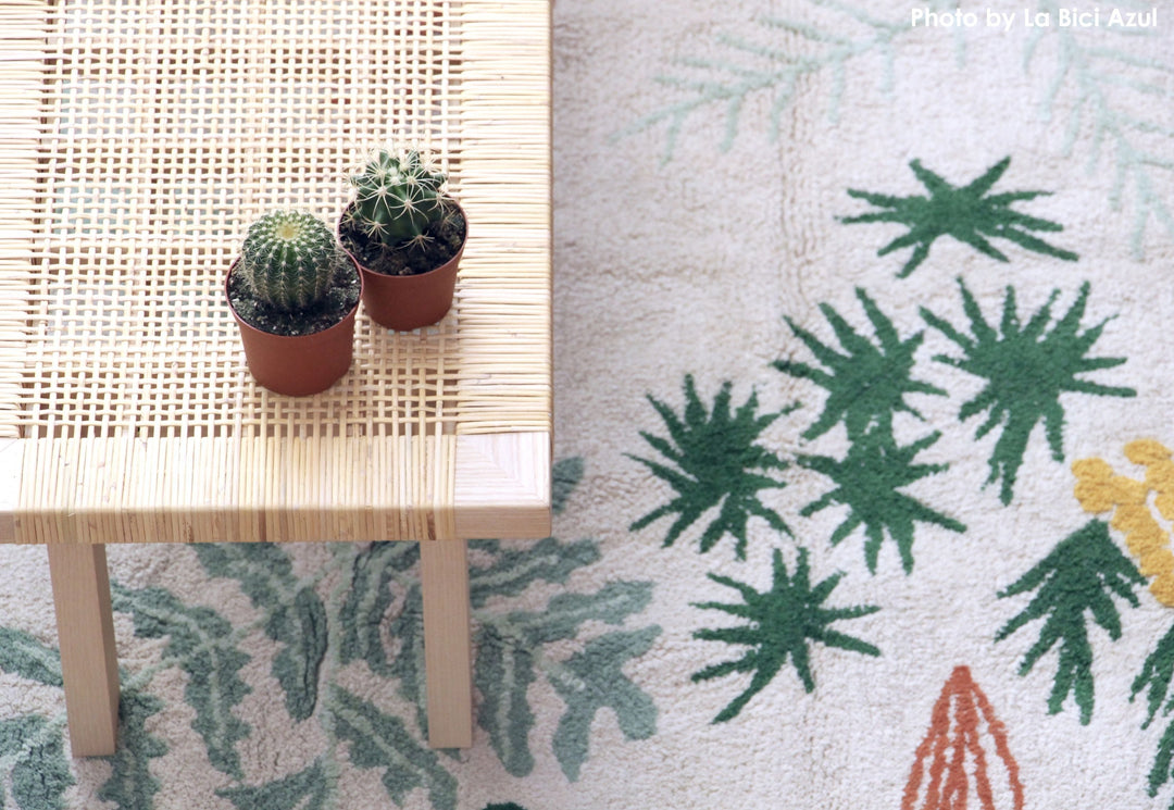 Botanic Plants Rug design by Lorena Canals