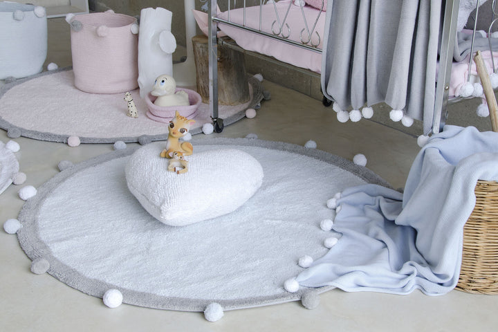 Bubbly Rug Soft Blue design by Lorena Canals