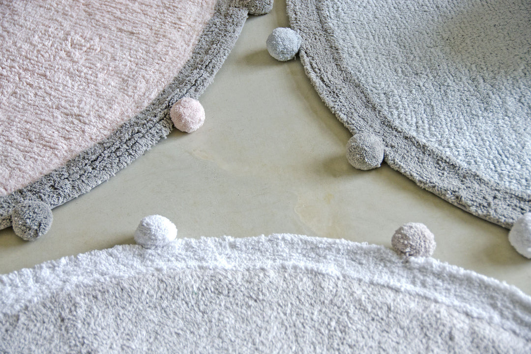 Bubbly Rug Soft Blue design by Lorena Canals