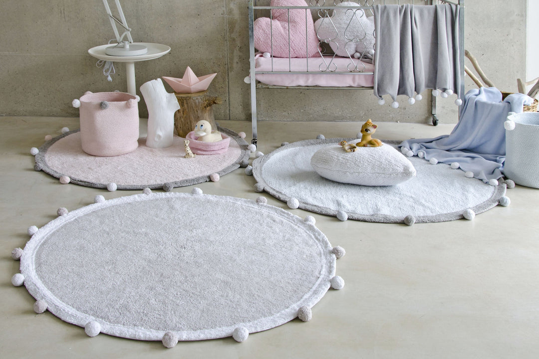 Bubbly Rug Soft Blue design by Lorena Canals