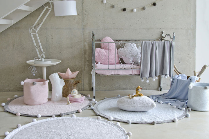 Bubbly Rug in Soft Pink design by Lorena Canals