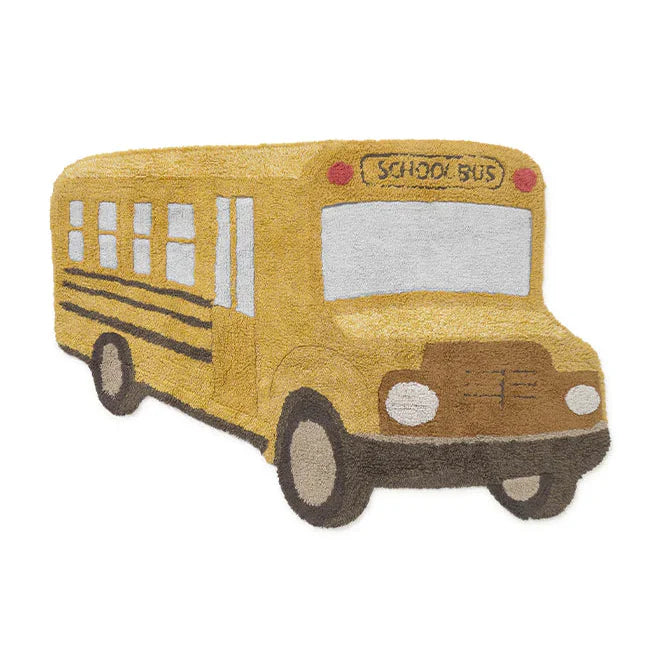 Washable Rug School Bus Lorena Canals C Bus 1