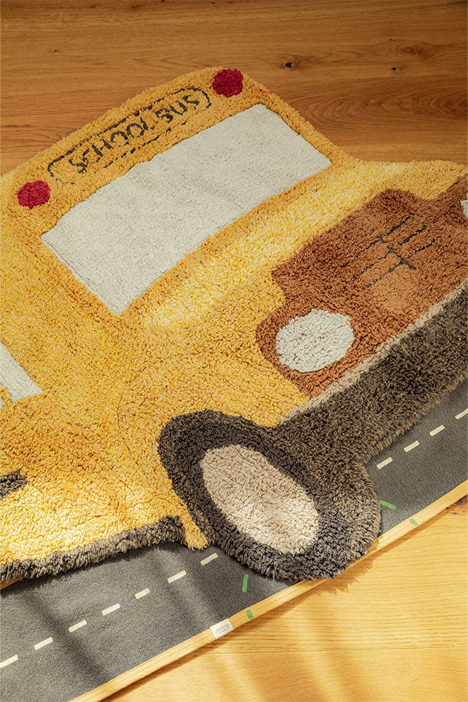 Washable Rug School Bus Lorena Canals C Bus 5