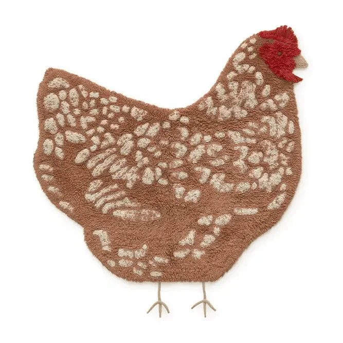 Washable Rug Chicken Lorena Canals C Chicken 1