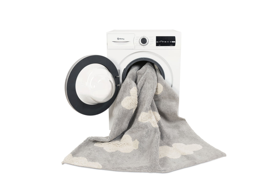 Clouds Rug in Grey design by Lorena Canals