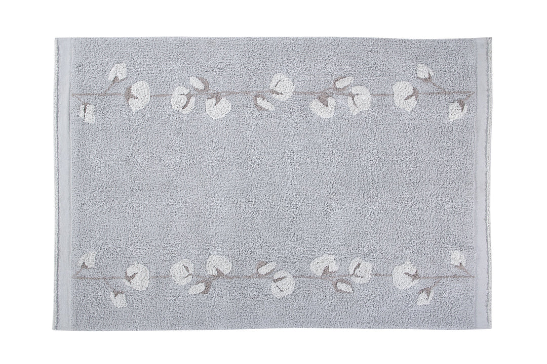 Cotton Bolls Washable Rug Design By Lorena Canals 1