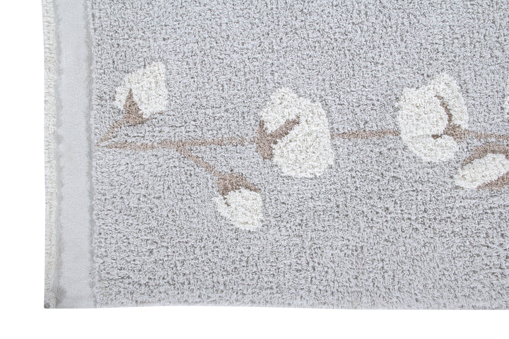 Cotton Bolls Washable Rug Design By Lorena Canals 2
