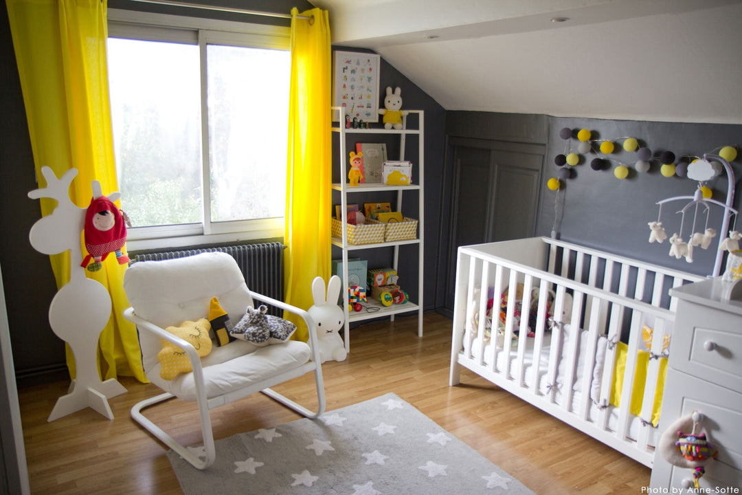 Stars Rug in Grey & White design by Lorena Canals
