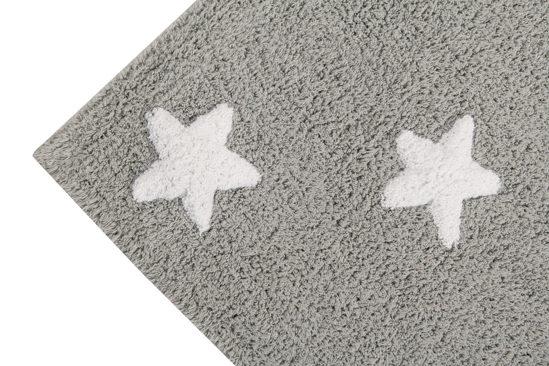 Stars Rug in Grey & White design by Lorena Canals