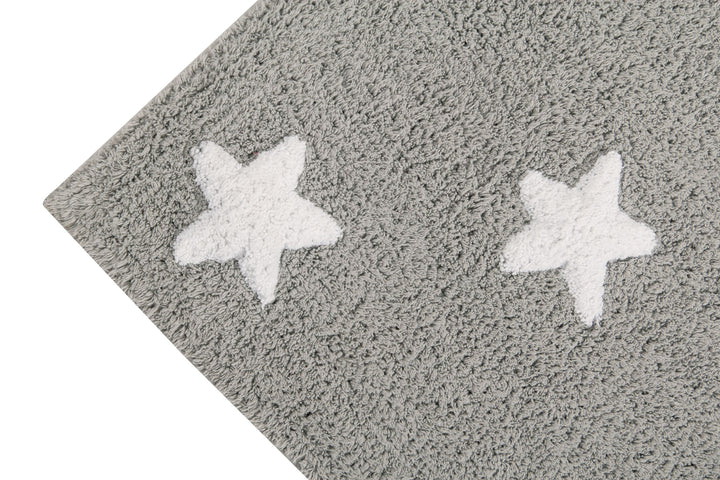 Stars Rug in Grey & White design by Lorena Canals