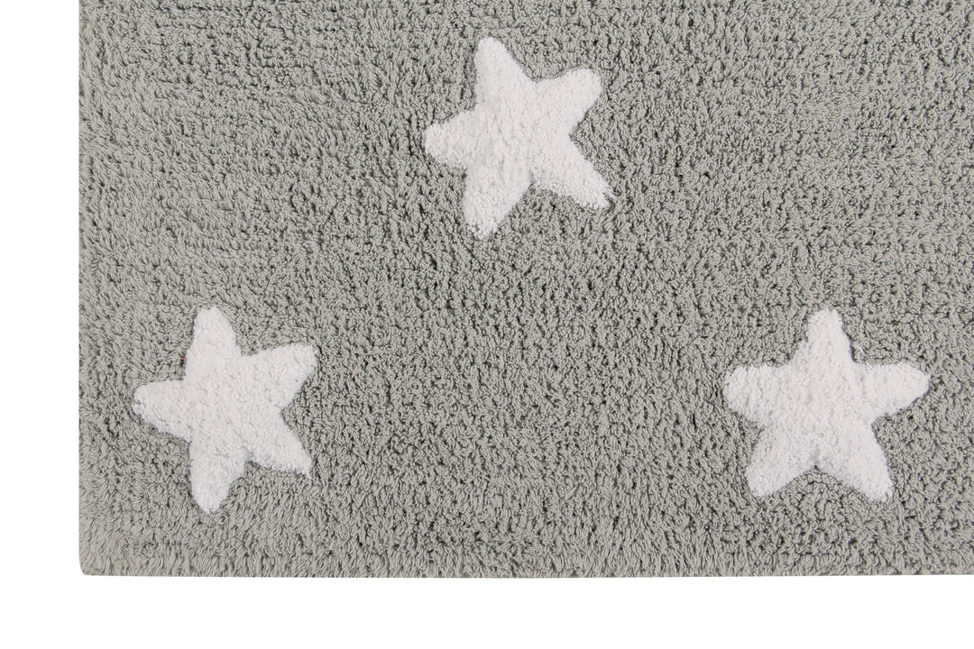 Stars Rug in Grey & White design by Lorena Canals
