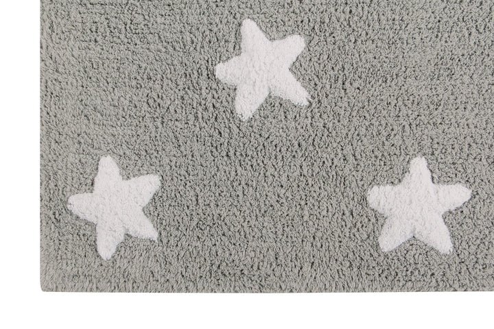Stars Rug in Grey & White design by Lorena Canals