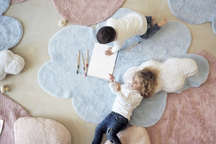 Puffy Dream Rug in Blue design by Lorena Canals