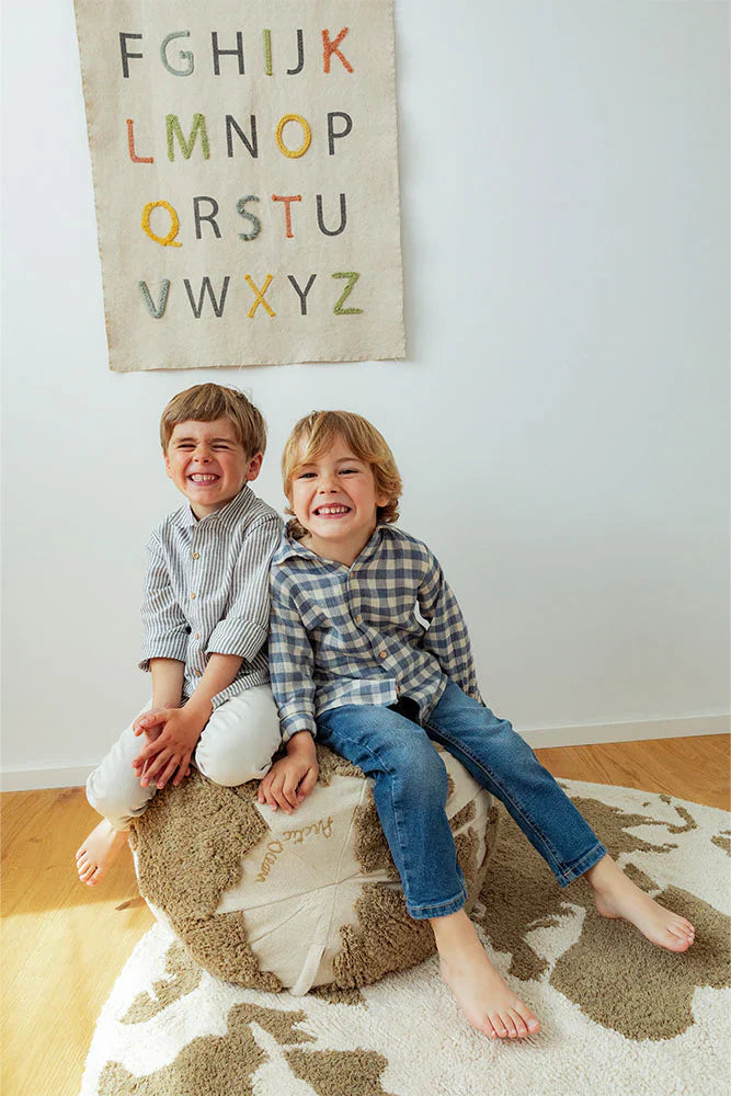 Rugcycled Washable Rug World Map Lorena Canals C Ruc Wmap 5