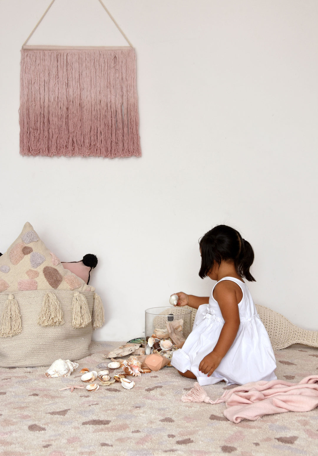 Terrazzo Rug in Moonstone design by Lorena Canals
