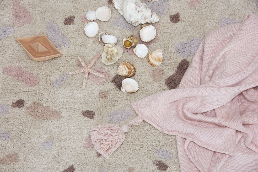 Terrazzo Rug in Moonstone design by Lorena Canals