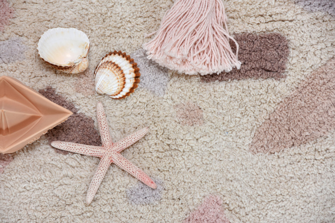 Terrazzo Rug in Moonstone design by Lorena Canals
