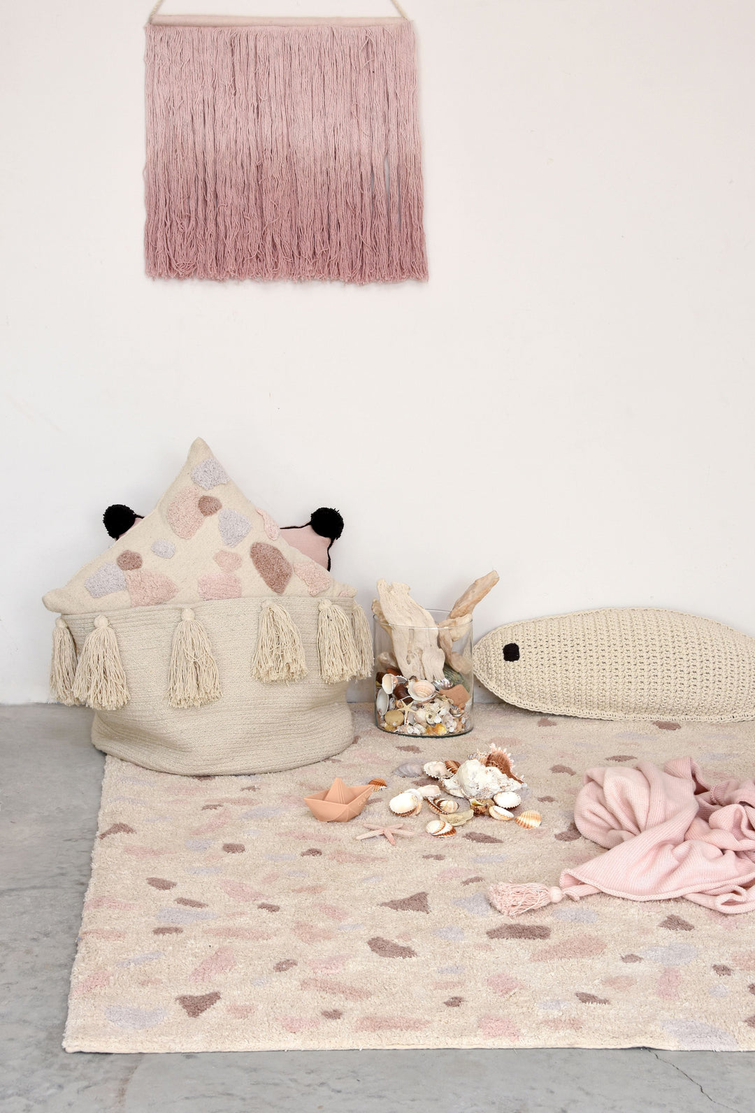 Terrazzo Rug in Moonstone design by Lorena Canals