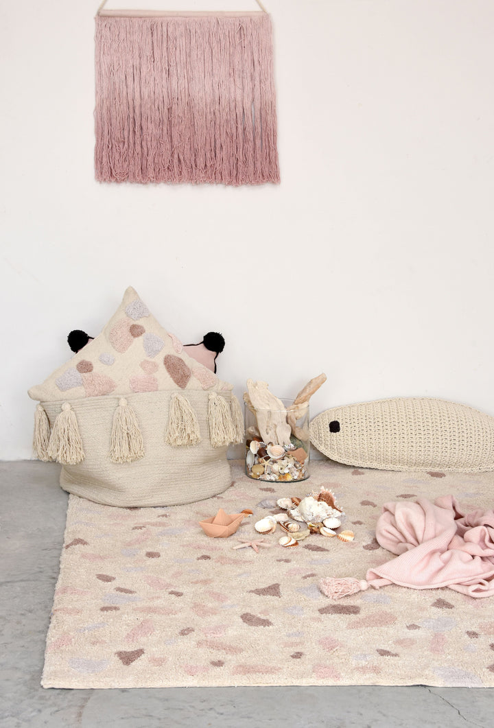 Terrazzo Rug in Moonstone design by Lorena Canals