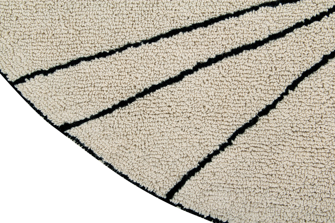 Trace Rug in Beige design by Lorena Canals