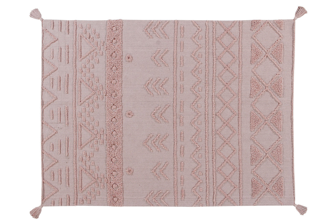 tribu vintage nude washable rug by lorena canals c tribu vnu m 1