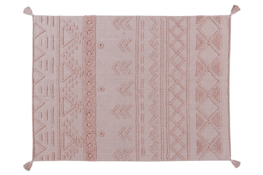 tribu vintage nude washable rug by lorena canals c tribu vnu m 1