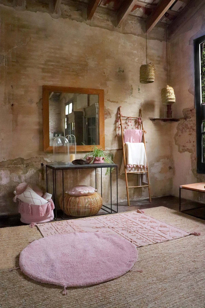 tribu vintage nude washable rug by lorena canals c tribu vnu m 7