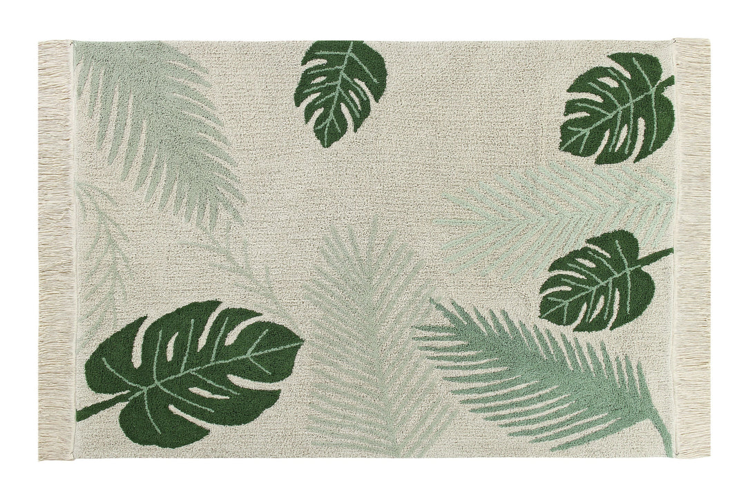 Tropical Green Rug design by Lorena Canals