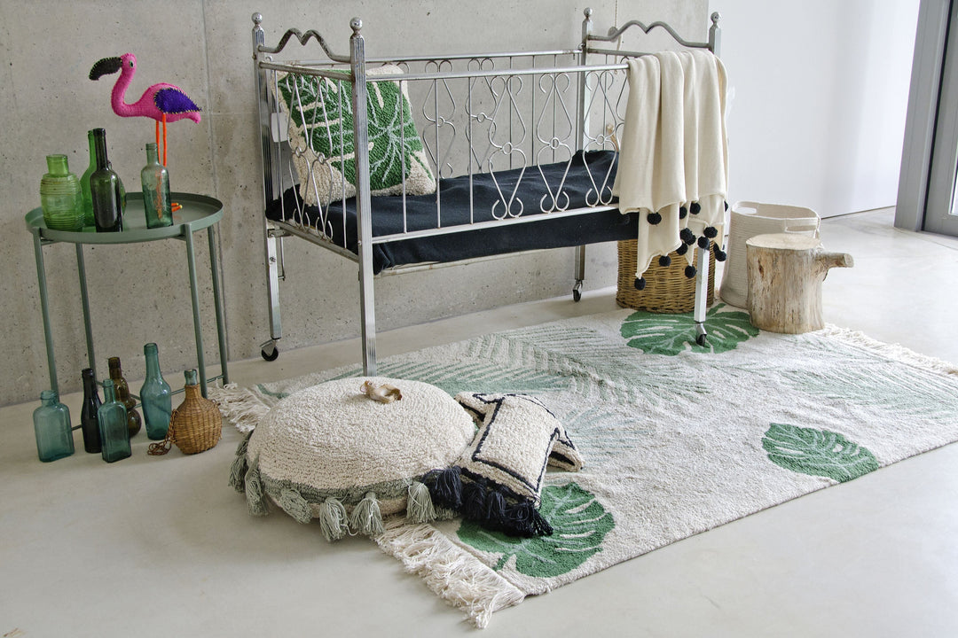 Tropical Green Rug design by Lorena Canals