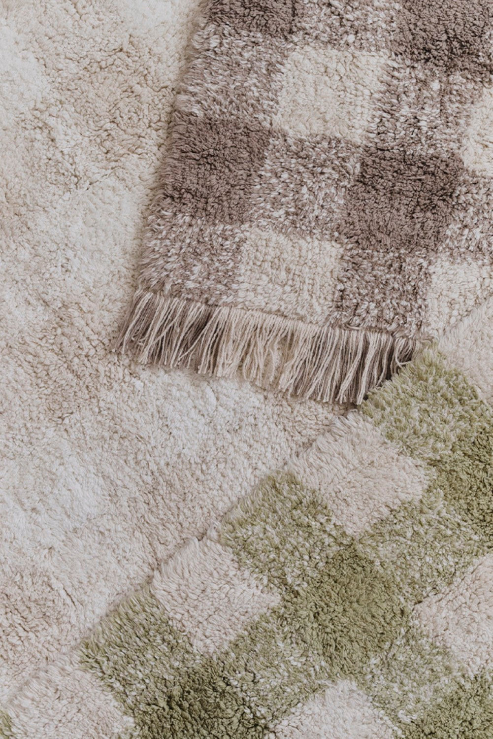 Vichy Washable Ivory Rug Lorena Canals C Vichy Ivo Xs 4