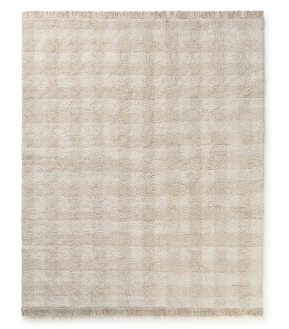 Vichy Washable Ivory Rug Lorena Canals C Vichy Ivo Xs 1