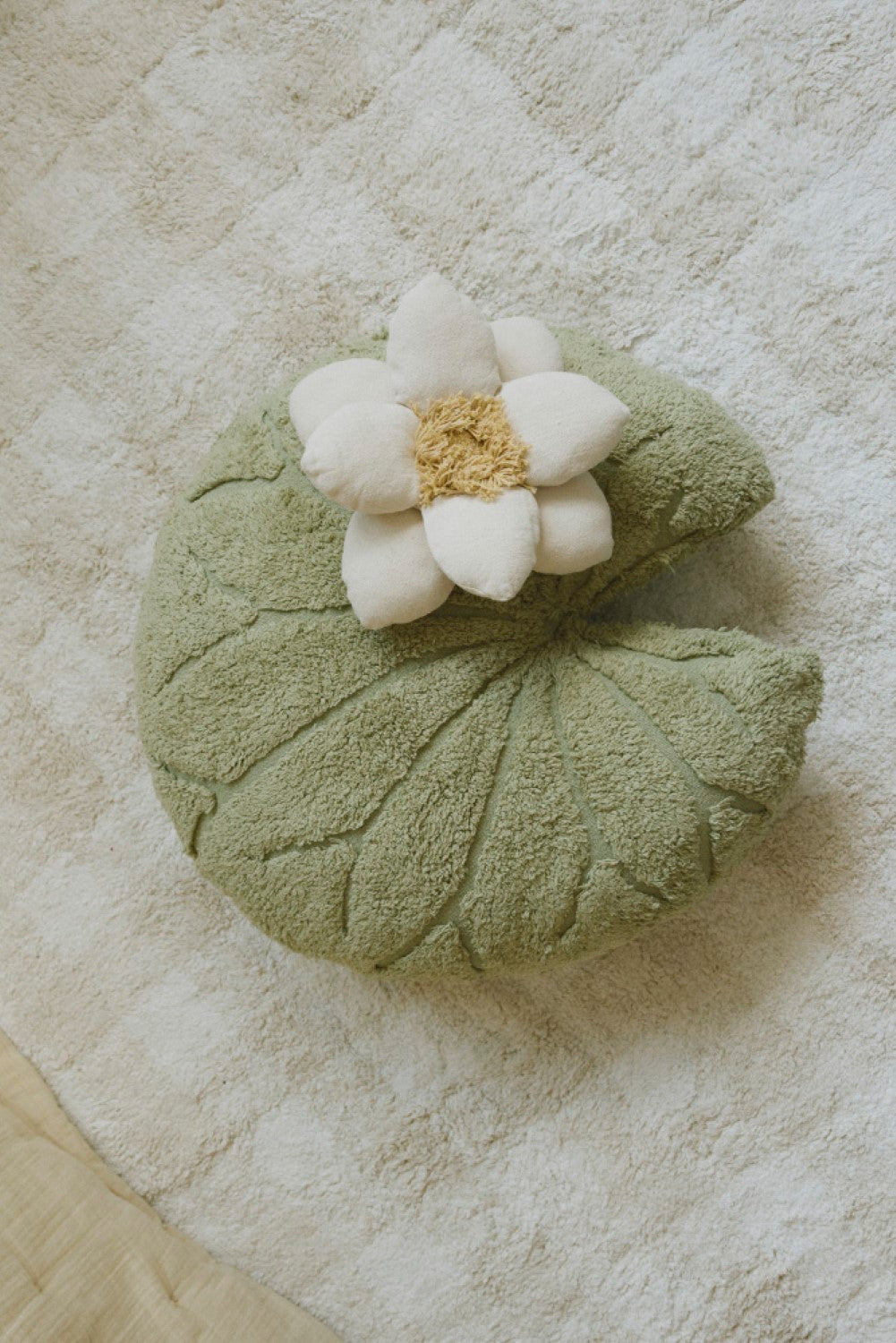 Vichy Washable Ivory Rug Lorena Canals C Vichy Ivo Xs 3