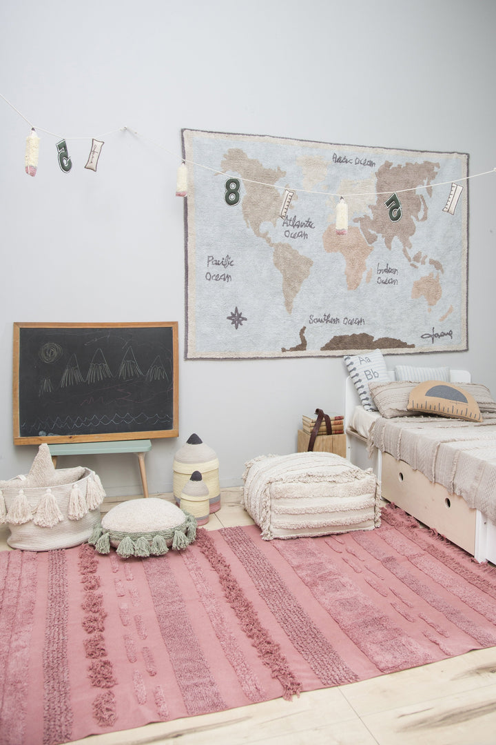 Vintage Map Washable Rug Design By Lorena Canals 11