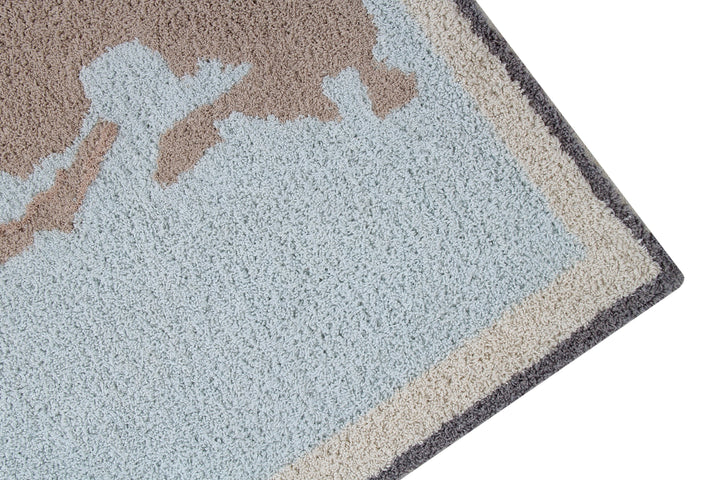 Vintage Map Washable Rug Design By Lorena Canals 5