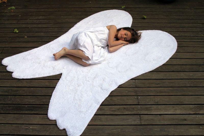 Wings Silhouette Rug design by Lorena Canals