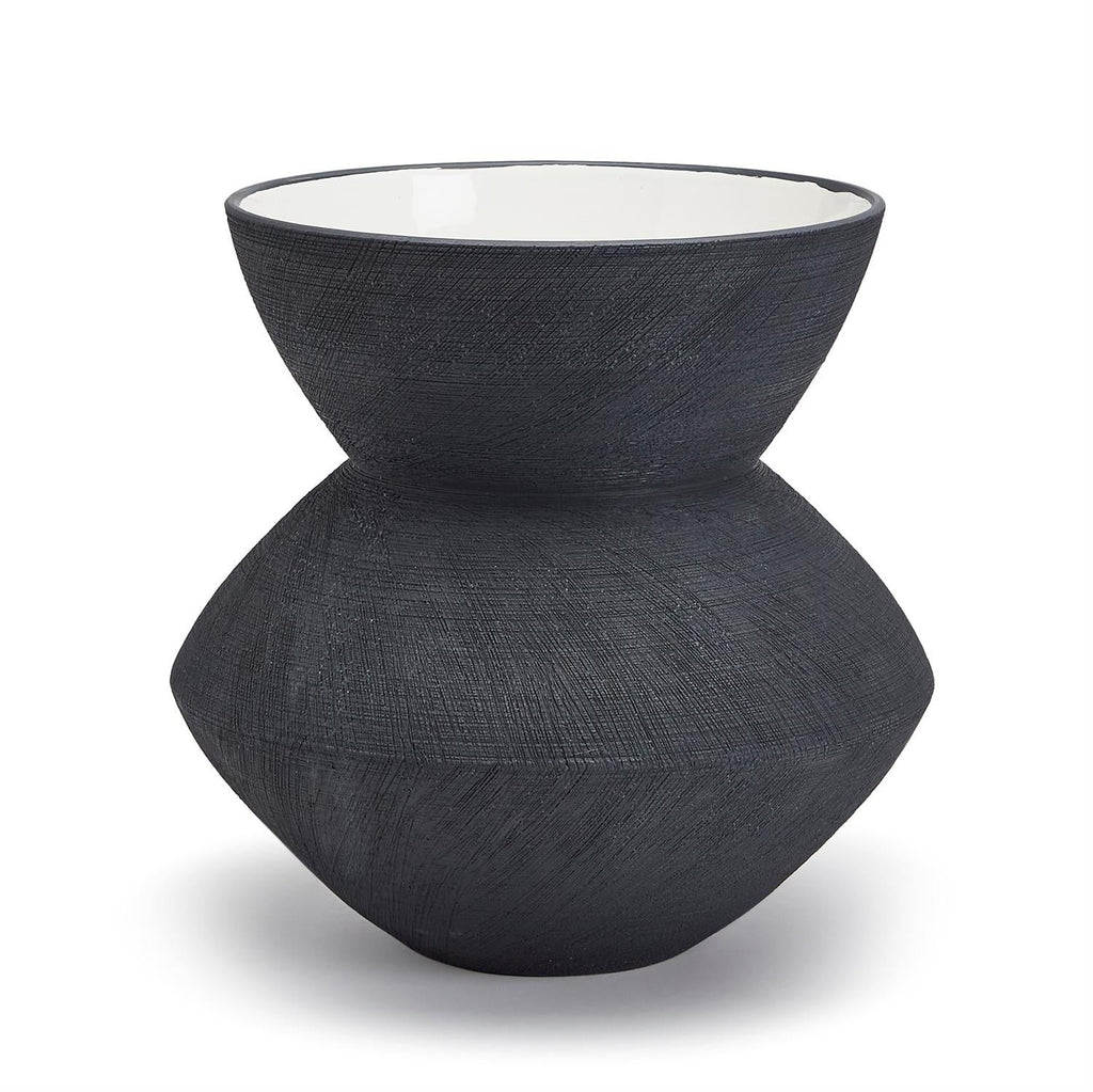 steel scratch ceramic vase in various colors 1