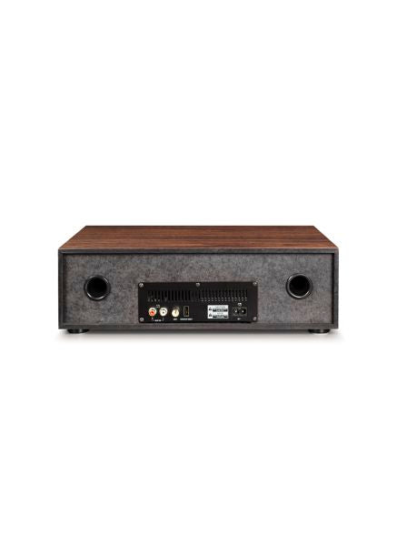 fleetwood clock radio cd player in walnut 4