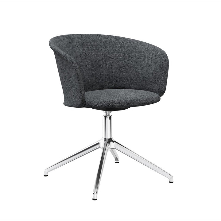 Kendo Graphite Swivel Chair 4 Star Return Hem 20203 2