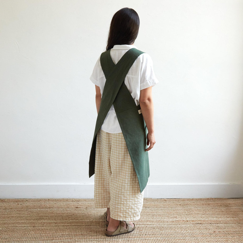 canvas workshop apron by the floral society 5