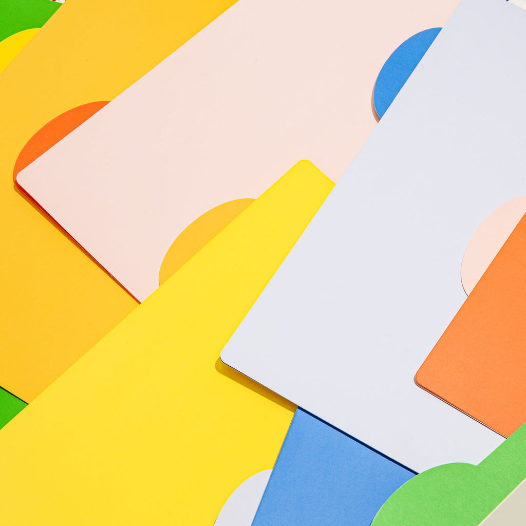 Colorblock File Folder Set 4