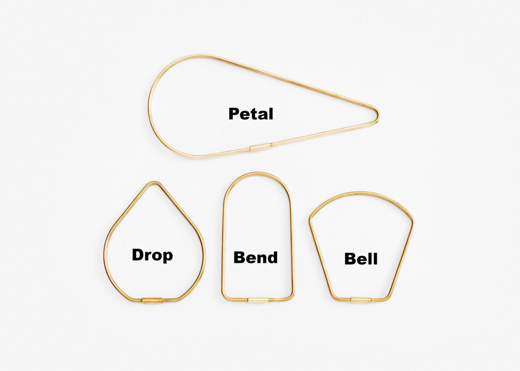 Contour Key Ring In Various Shapes Colors Design By Areaware 2