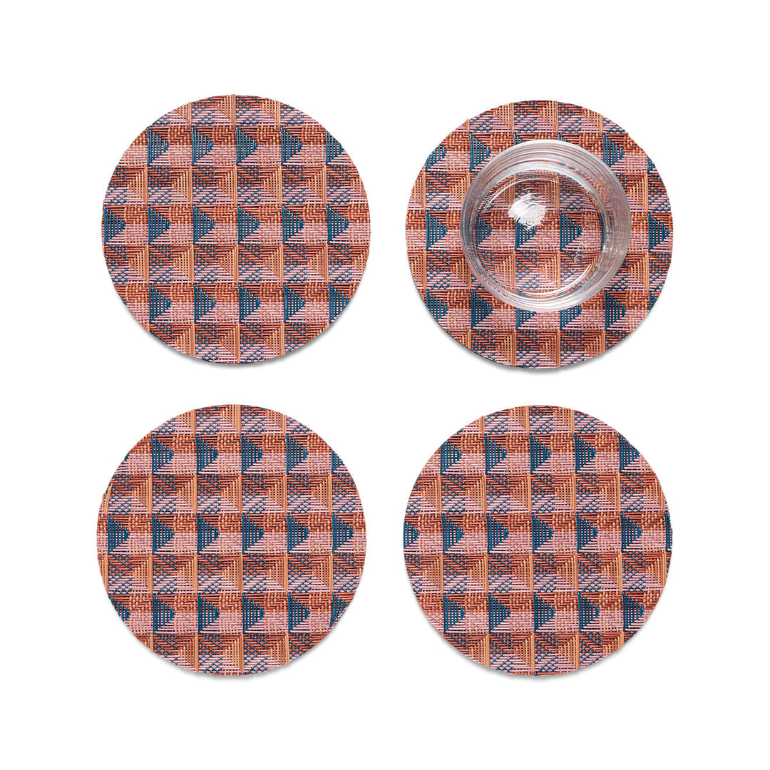 Crane Set Of 4 Coasters Chilewich Chw 101018 001 2
