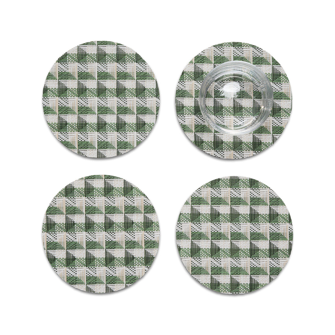 Crane Set Of 4 Coasters Chilewich Chw 101018 001 3